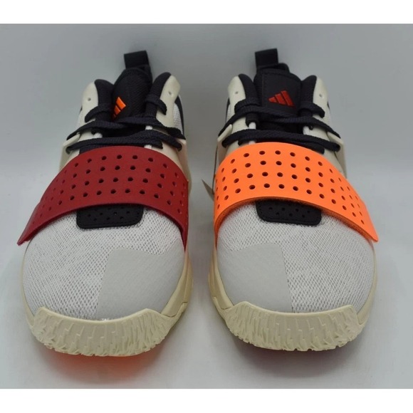 Adidas Dame 8‎ EXTPLY \'Orbit Grey\' Men Sz US 10 Mid Shoes Sneakers Red Orange main image 2